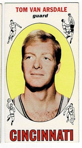 1969 Topps Basketball #79 Tom Van Arsdale - Cincinnati Royals RC